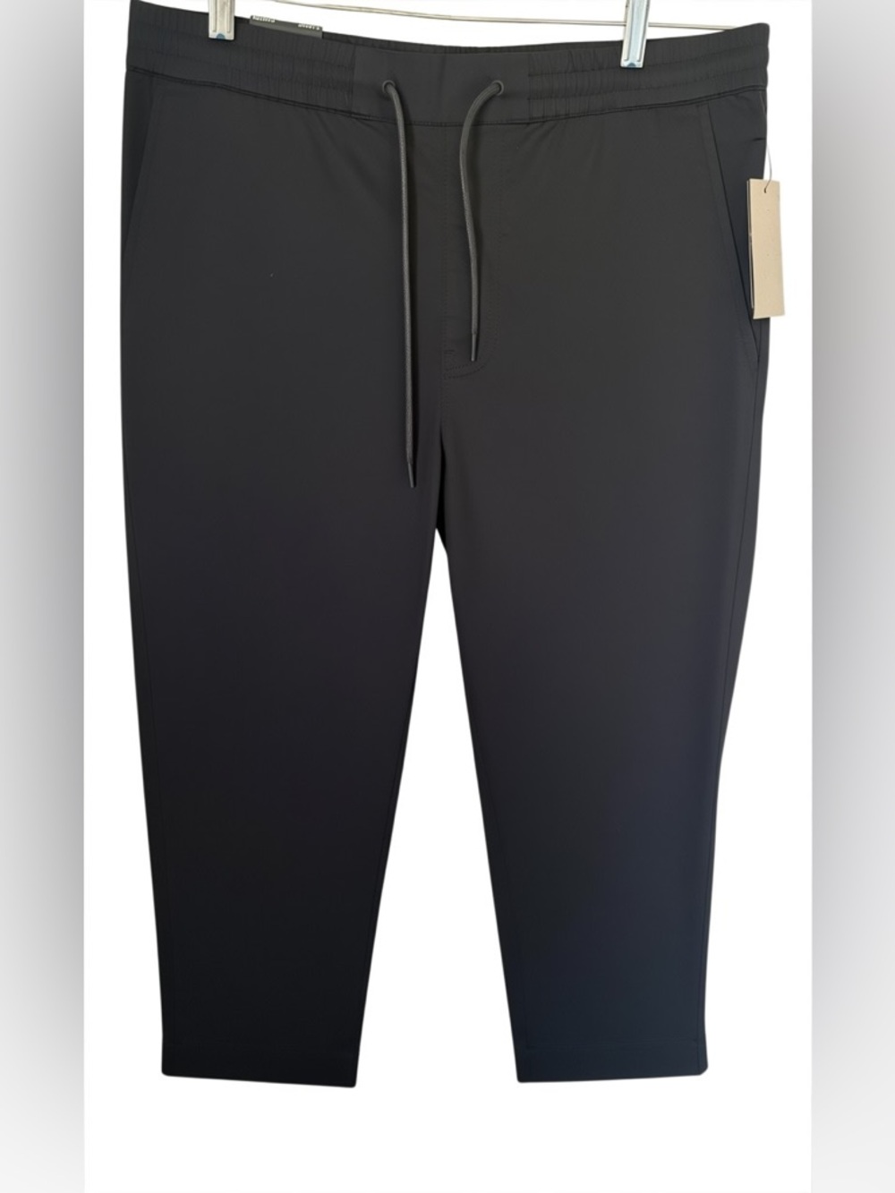 Kenneth Cole Black Pull On Drawstring Pants Men Size XL- NWT